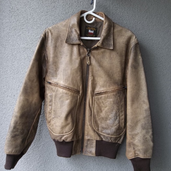 Vintage Military JacketMil-Spec Flyers Quarter Master sz 40 Bomber Jacket